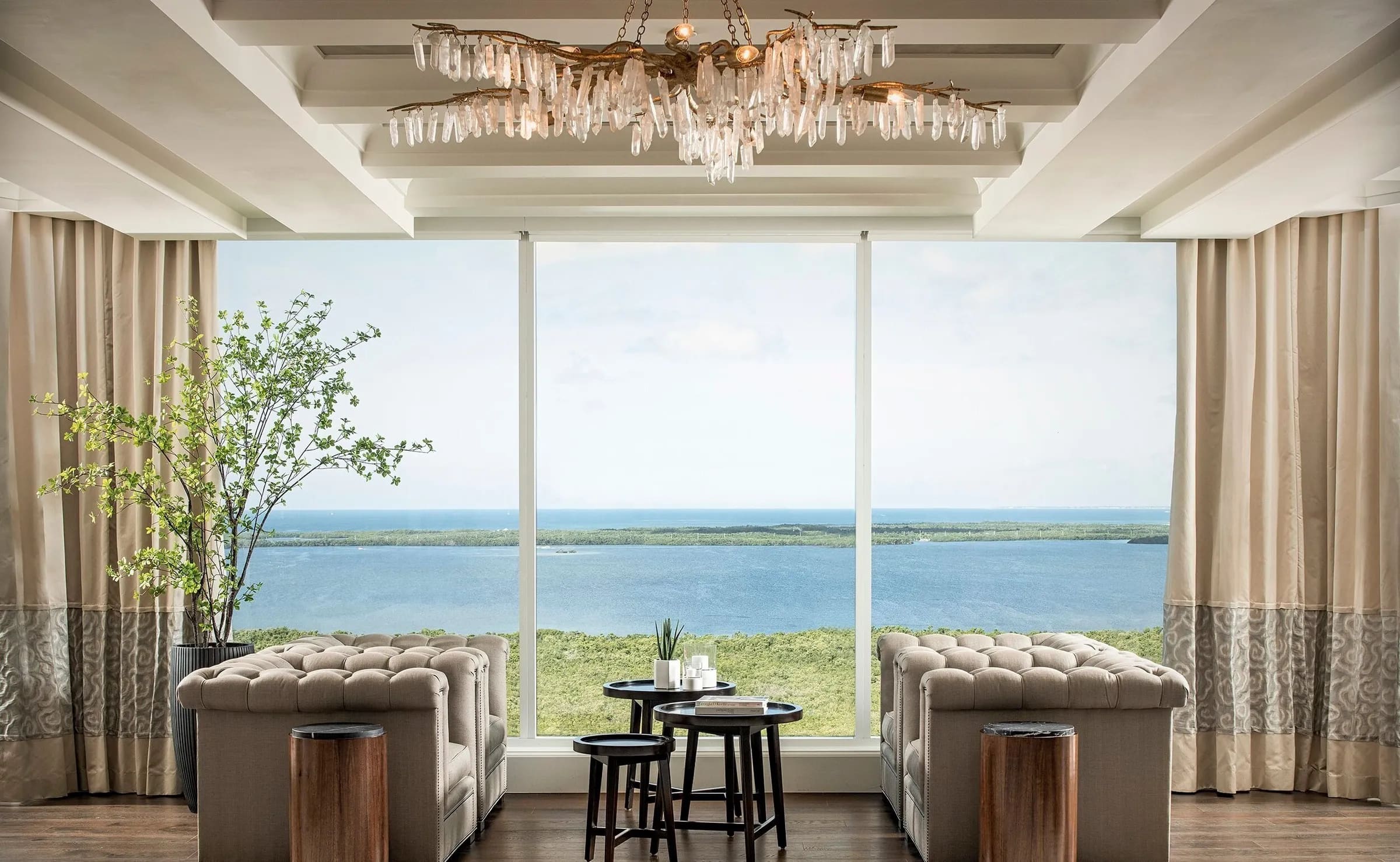 Hewson residence living room by Beasley & Henley